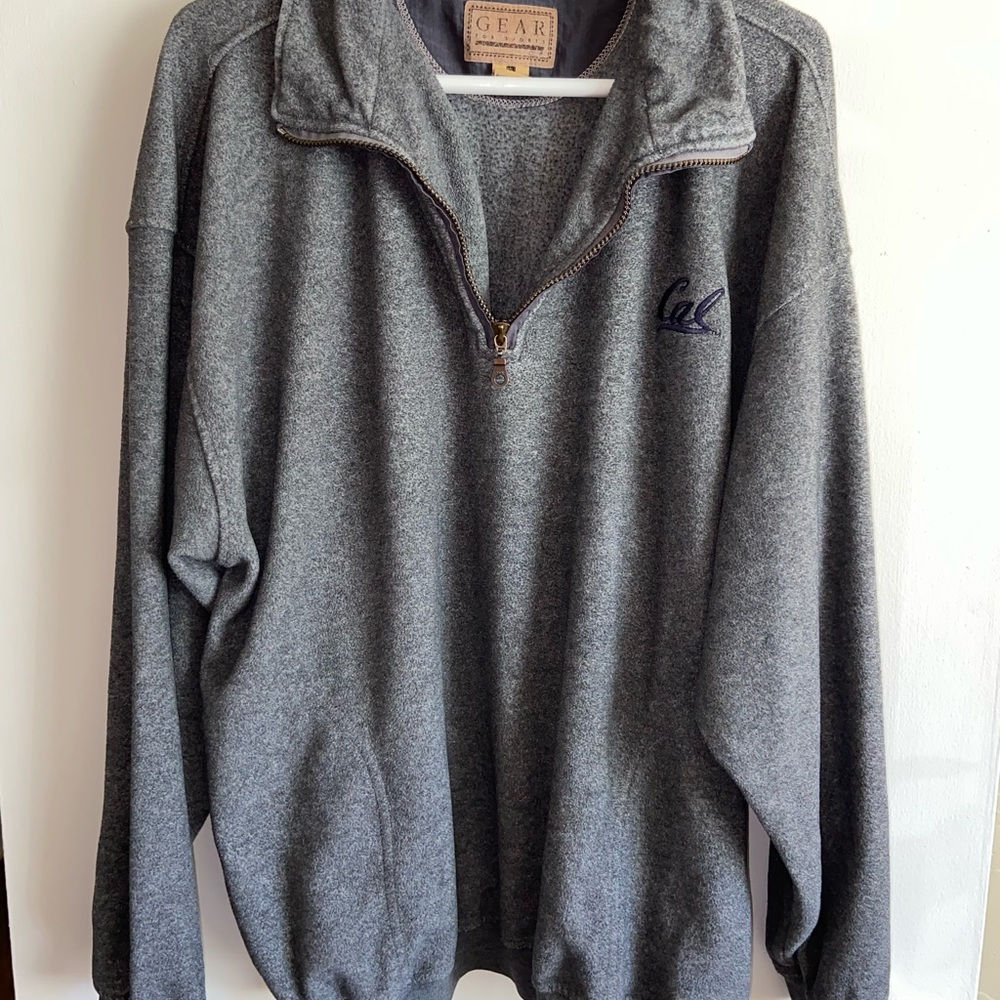 Vintage Cal Bears UC Berkeley Quarter Zip Jacket
